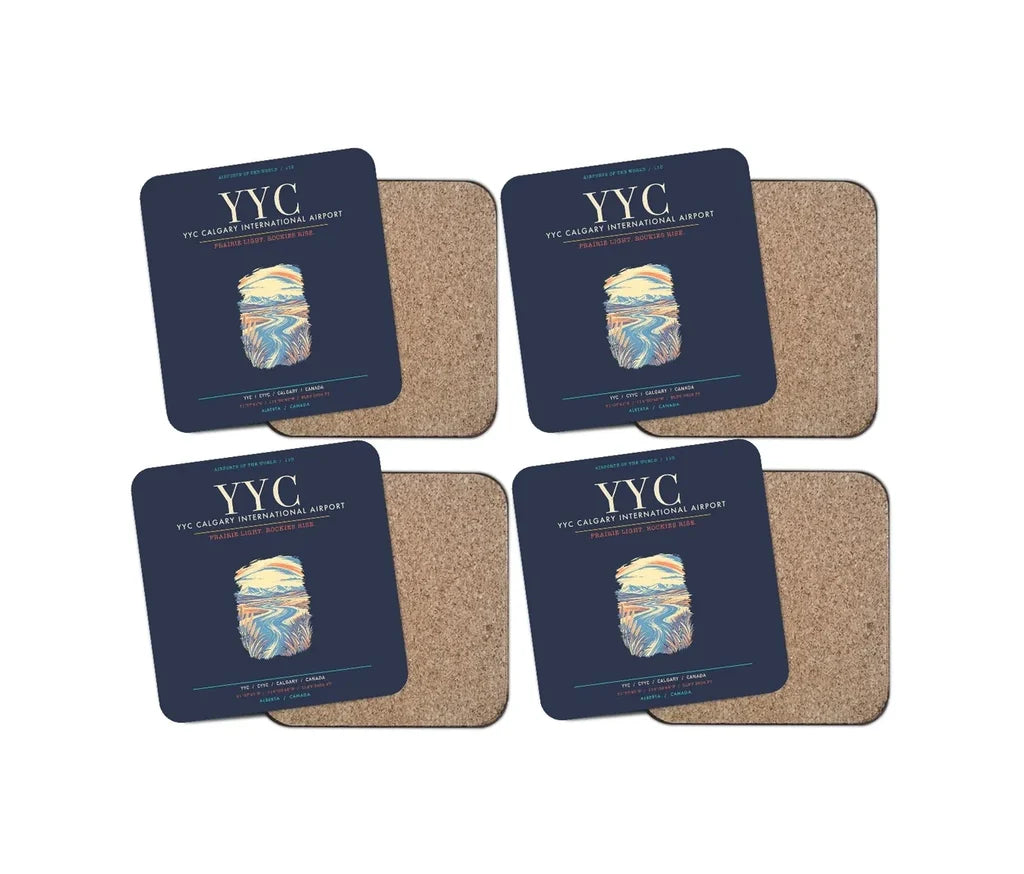 YYC Calgary International Airport - Navy Blue