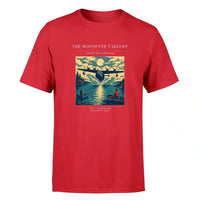 Thumbnail for VINTAGE G4441 - The Moonpath Takeoff - Premium T-Shirt design on red premium t shirt