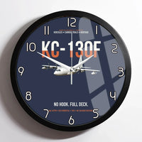 Thumbnail for KC-130F BuNo 149798 design on navy blue framed wall clock