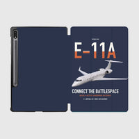 Thumbnail for E-11A BACN design on navy blue samsung tablet tablet case