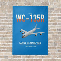 Thumbnail for WC-135R Constant Phoenix vertical canvas print - no frame - turquoise background