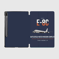 Thumbnail for E-8C Joint STARS design on navy blue samsung tablet tablet case