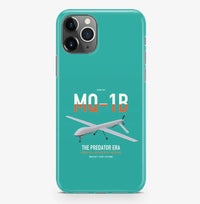 Thumbnail for MQ-1B Predator design on turquoise magsafe iphone case, for iPhone Pro Max