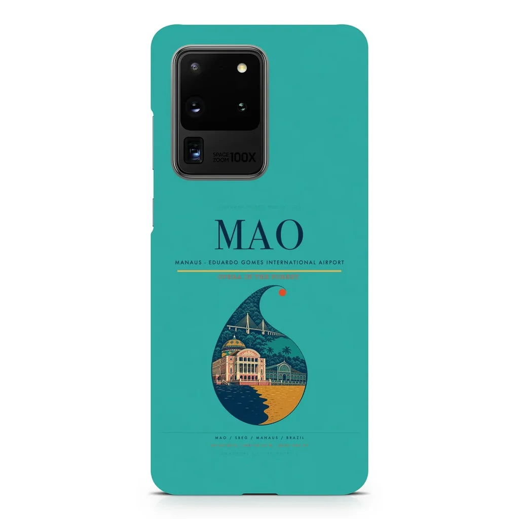 Manaus - Eduardo Gomes International Airport MAO Samsung Case - Turquoise