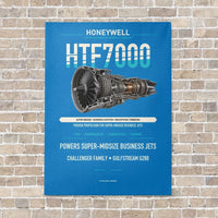 Thumbnail for HTF7000 vertical canvas print - no frame - turquoise background