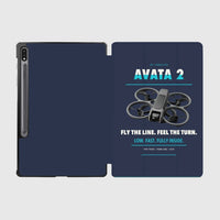 Thumbnail for DJI Avata 2 design on navy blue samsung tablet tablet case