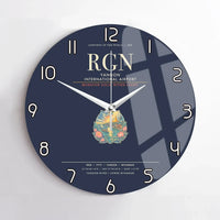 Thumbnail for Yangon International Airport RGN Wall-Clock No-Frame - Navy Blue