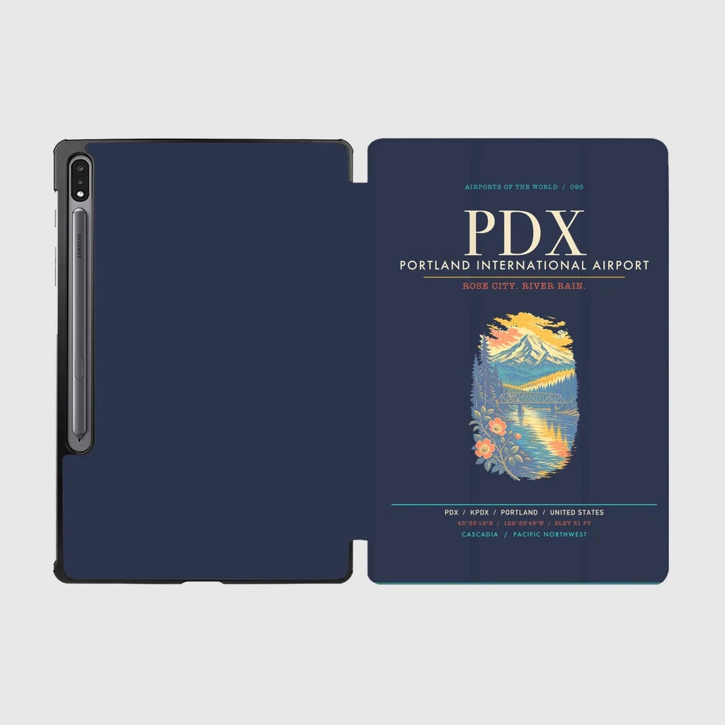 Portland International Airport PDX - Navy Blue