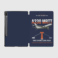 Thumbnail for Airbus A330 MRTT design on navy blue samsung tablet tablet case