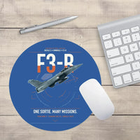 Thumbnail for Dassault Rafale C — F3-R standard design on blue round mouse pad