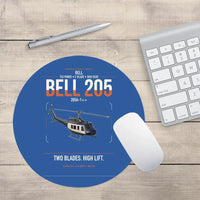 Thumbnail for Bell 205A-1++ design on blue round mouse pad