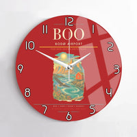 Thumbnail for Bod Airport BOO Wall-Clock No-Frame - Red