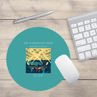 Thumbnail for VINTAGE G4504 - The Searchlight Choir - Designed Mouse Pads design on turquoise round