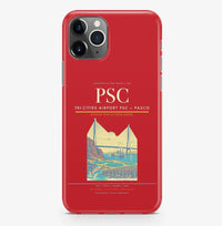 Thumbnail for Pasco Airport (PSC) design on red iPhone 16 Pro MagSafe case
