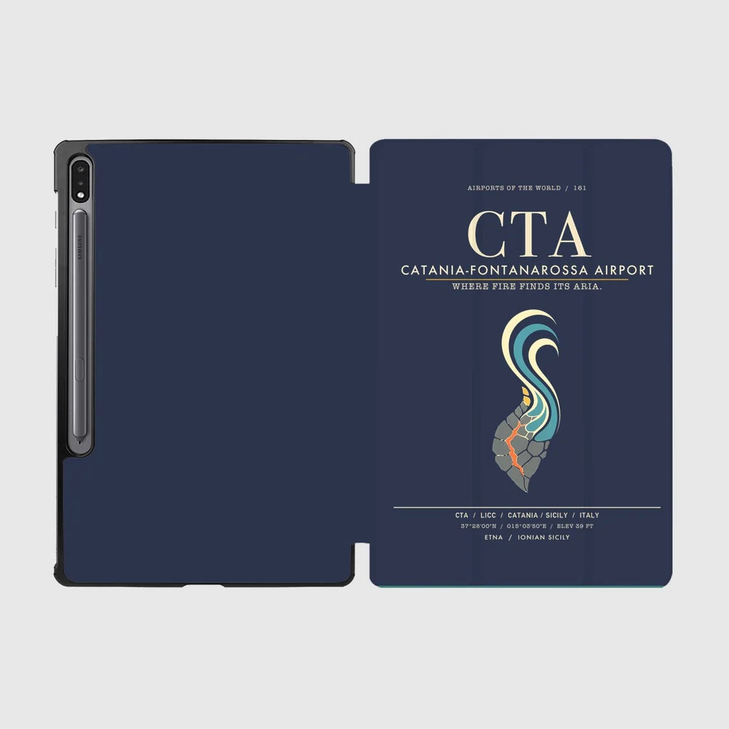 Catania-Fontanarossa Airport CTA - Navy Blue