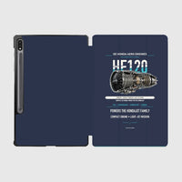 Thumbnail for HF120 design on navy blue samsung tablet tablet case