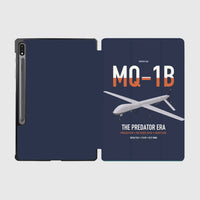 Thumbnail for MQ-1B Predator design on navy blue samsung tablet tablet case