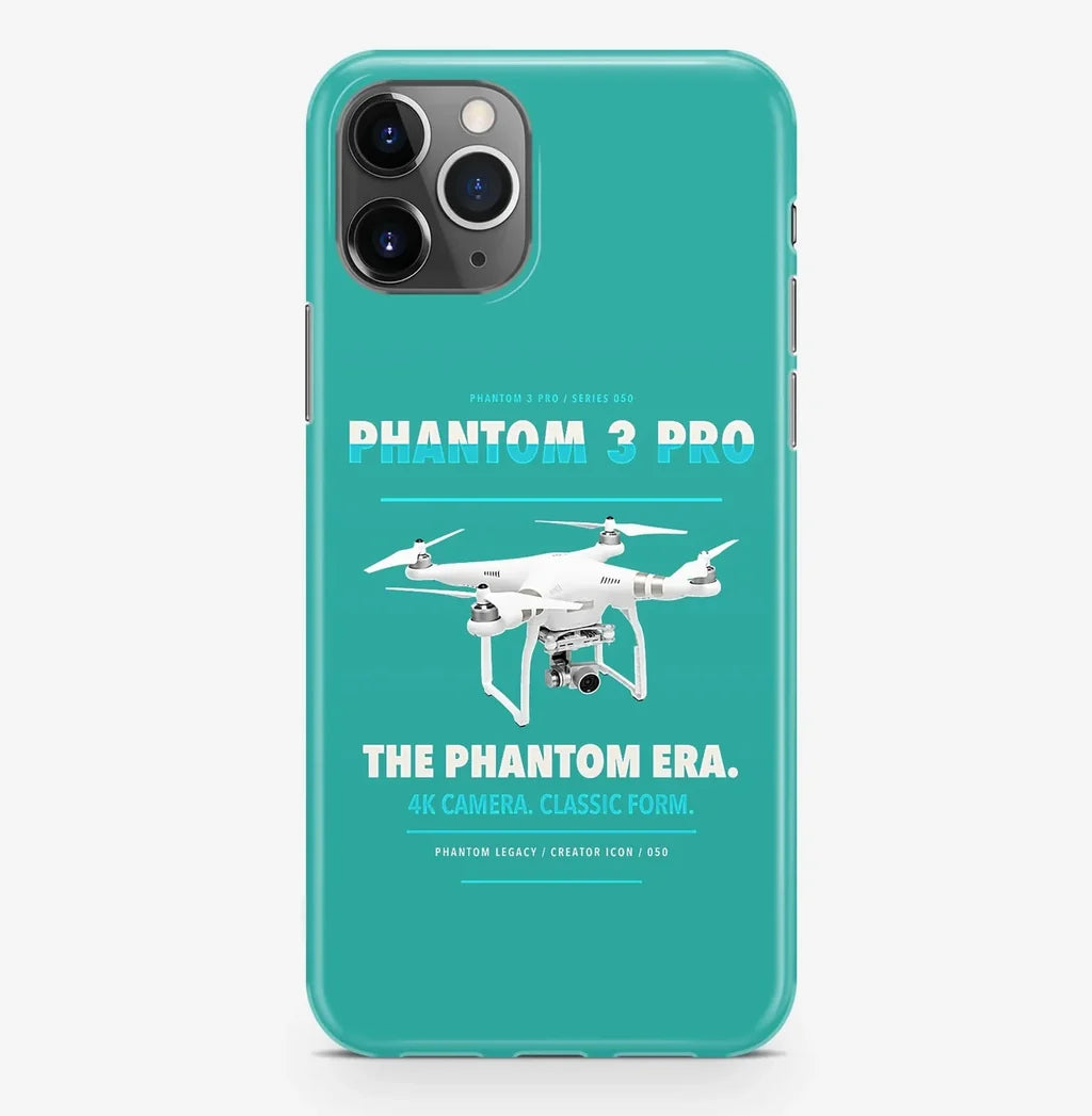 DJI Phantom 3 Professional Case ProMax design on turquoise iphone case promax