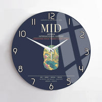 Thumbnail for Merida International Airport MID Wall-Clock No-Frame - Navy Blue