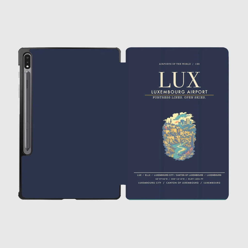Luxembourg Airport LUX - Navy Blue