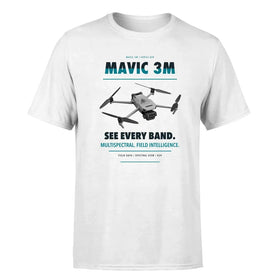 Single-Side Printing — DJI Mavic 3 Multispectral Drone Double-Side T-Shirt