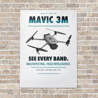 Thumbnail for DJI Mavic 3 Multispectral vertical canvas print - no frame - white background