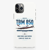 Thumbnail for Socata TBM 850 design on white magsafe iphone case, for iPhone Pro Max