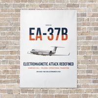 Thumbnail for EA-37B Compass Call vertical canvas print - no frame - white background