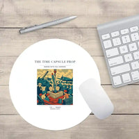 Thumbnail for VINTAGE G4428 - The Time Capsule Prop - Designed Mouse Pads design on white round