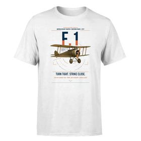 Single-Side Printing — Sopwith Camel F.1 Double-Side T-Shirt