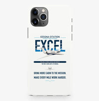 Thumbnail for Cessna Citation Excel design on white magsafe iphone case, for iPhone Pro Max