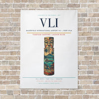Thumbnail for Bauerfield International Airport VLI — Port Vila vertical canvas print - no frame - white background