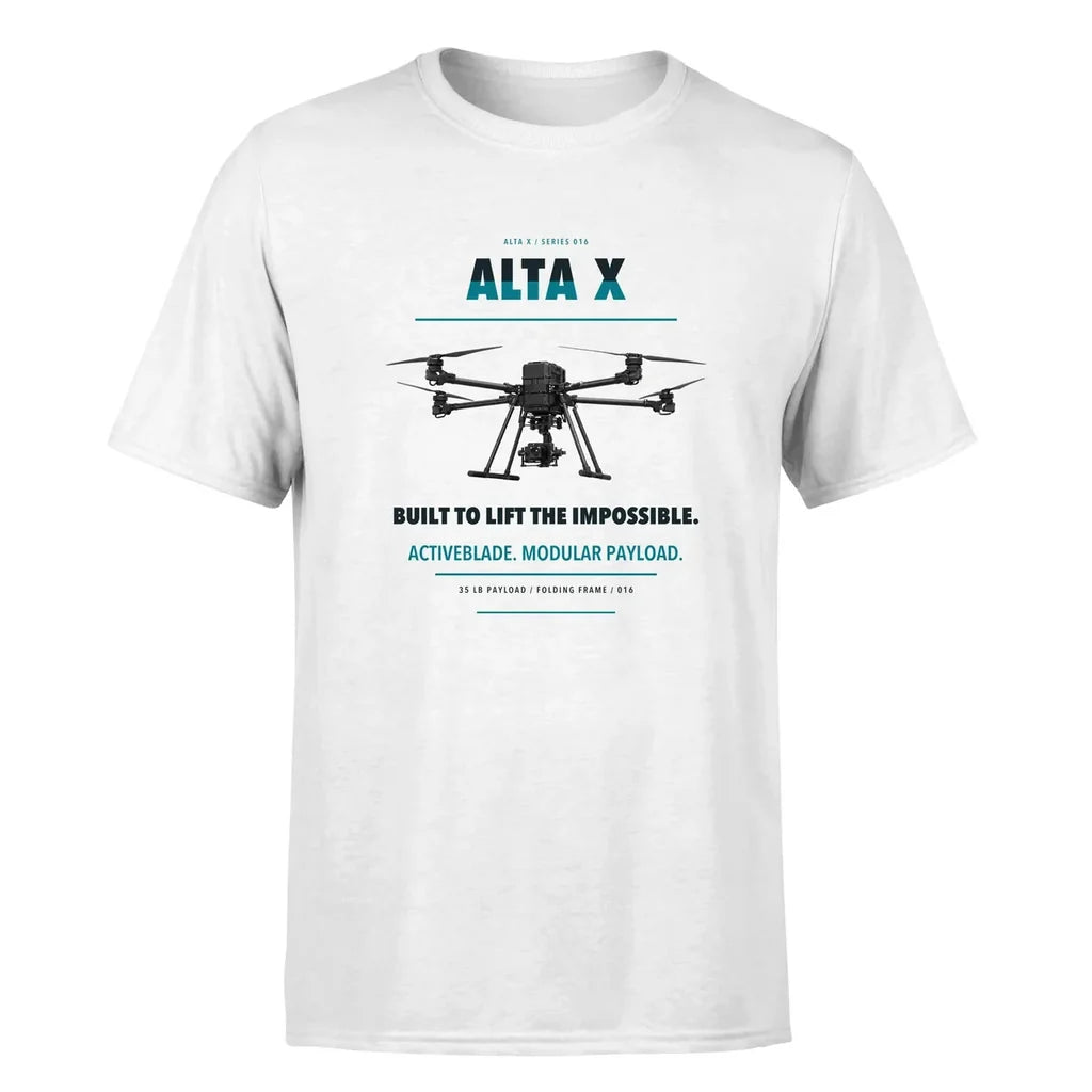 Freefly Alta X design on white single side