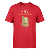 Thumbnail for Buon Ma Thuot Airport (BMV) T-Shirt single-side front print in Red | buon-ma-thuot-airport-bmv-double-side-t-shirt