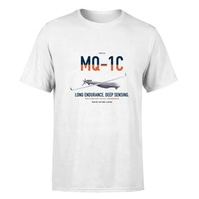 Single-Side Printing — MQ-1C Gray Eagle ER Double-Side T-Shirt
