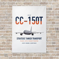Thumbnail for Airbus CC-150T Polaris vertical canvas print - no frame - white background
