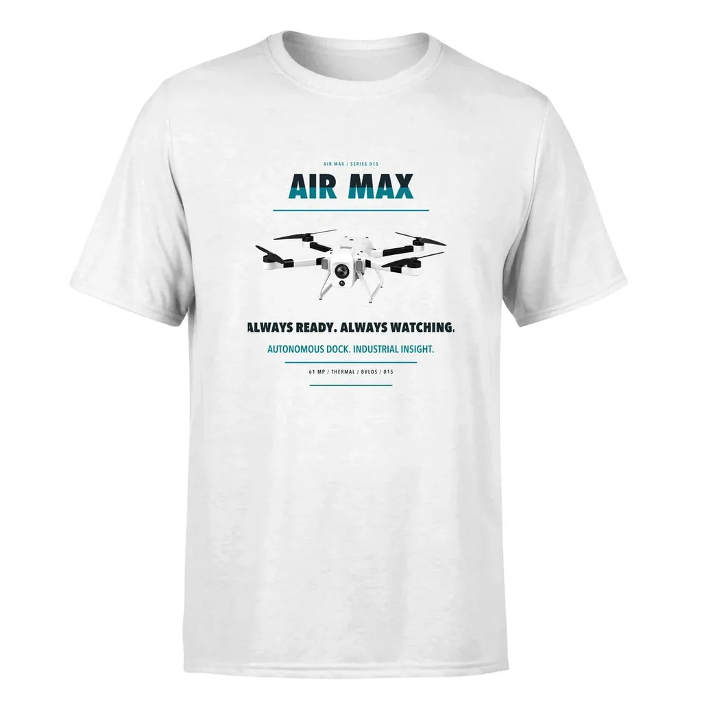 Percepto Air Max design on white single side