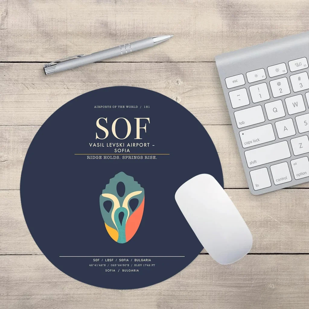 Vasil Levski Airport  Sofia SOF - Navy Blue