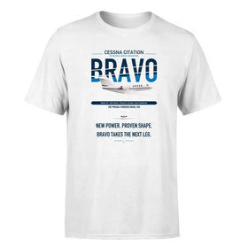 Single-Side Printing — Cessna Citation Bravo Double-Side T-Shirt