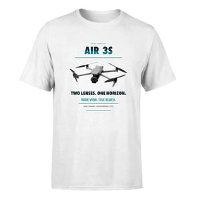 Single-Side Printing — DJI Air 3S Drone Double-Side T-Shirt