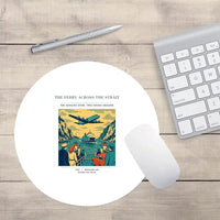Thumbnail for VINTAGE G4478 - The Ferry Across The Strait - Designed Mouse Pads design on white round
