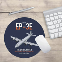 Thumbnail for EP-3E ARIES II design on navy blue round mouse pad
