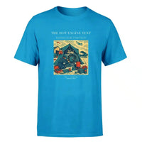 Thumbnail for VINTAGE G4356 - The Hot Engine Tent - Premium T-Shirt design on turquoise premium t shirt