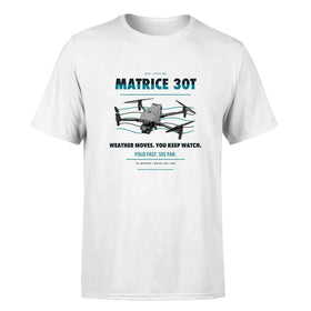 Single-Side Printing — DJI Matrice 30T Drone Double-Side T-Shirt