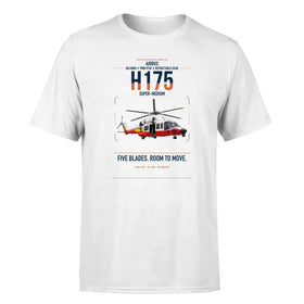 Single-Side Printing — Airbus H175 Double-Side T-Shirt