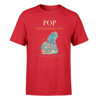 Thumbnail for Gregorio Luperón International Airport (POP) T-Shirt single-side front print in Red | gregorio-luperón-international-airport-pop-double-side-t-shirt