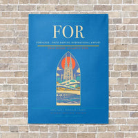 Thumbnail for Fortaleza - Pinto Martins International Airport FOR - Canvas No Frame - Turquoise