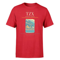 Thumbnail for Trabzon Airport (TZX) T-Shirt single-side front print in Red | trabzon-airport-tzx-double-side-t-shirt