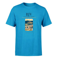 Thumbnail for Bodrum Airport (BJV) Premium T-Shirt Turquoise
