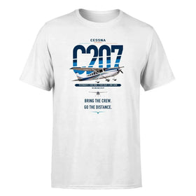 Single-Side Printing — Cessna T207A Stationair 8 Double-Side T-Shirt